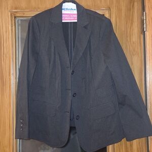 Lane Bryant Charcoal Blazer